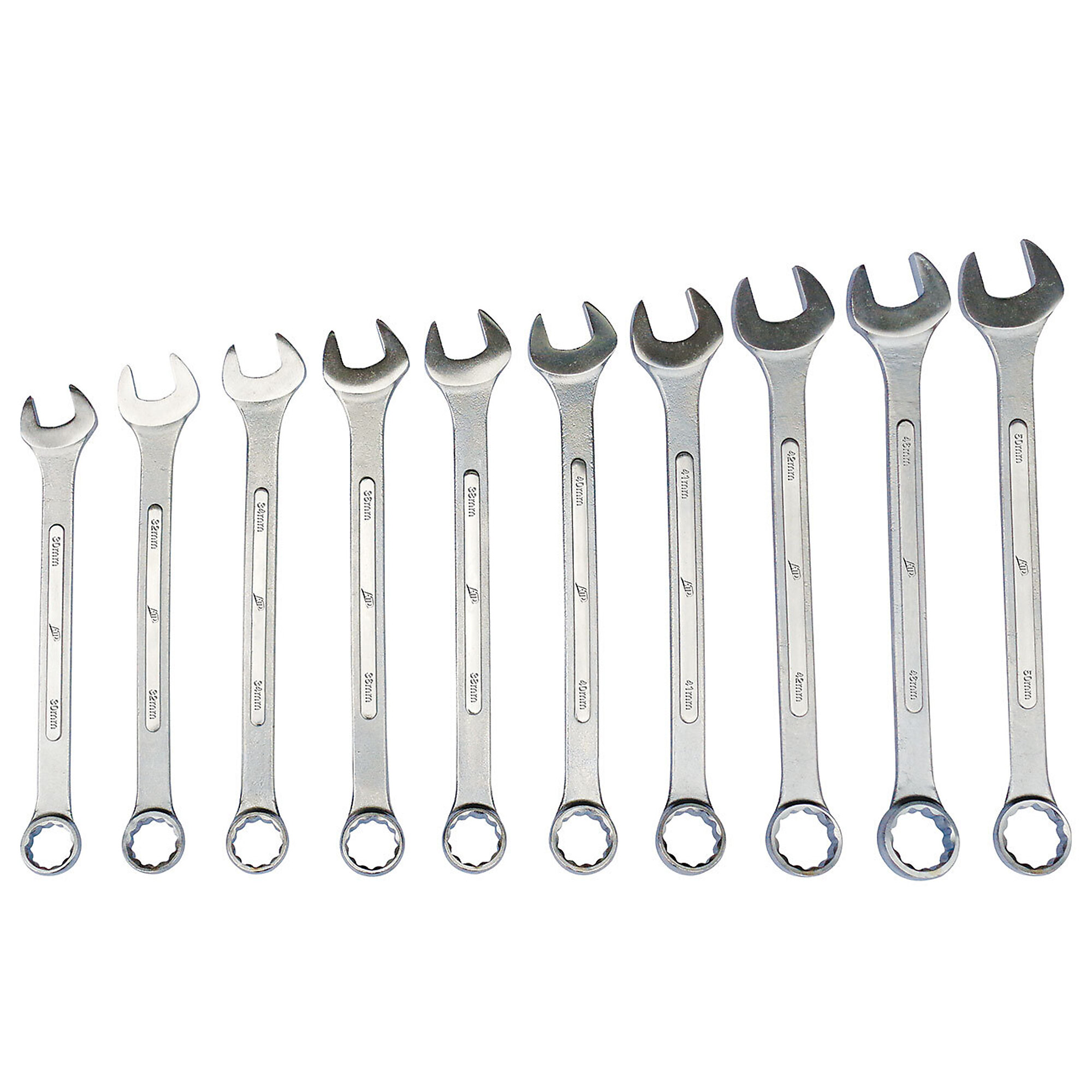 ATD 10Pc Metric Jumbo Wrench Set, Model# 10043